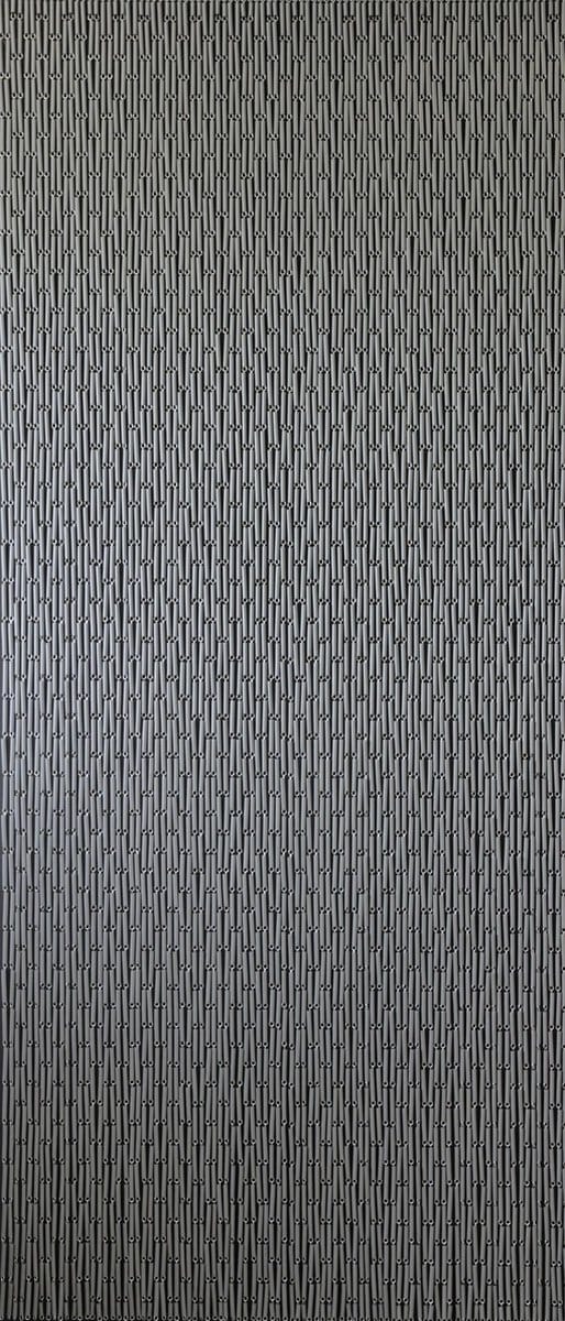 Sun-arts Vliegengordijn Verspringt Hulzen 232 X 100 Cm Pvc Zilver