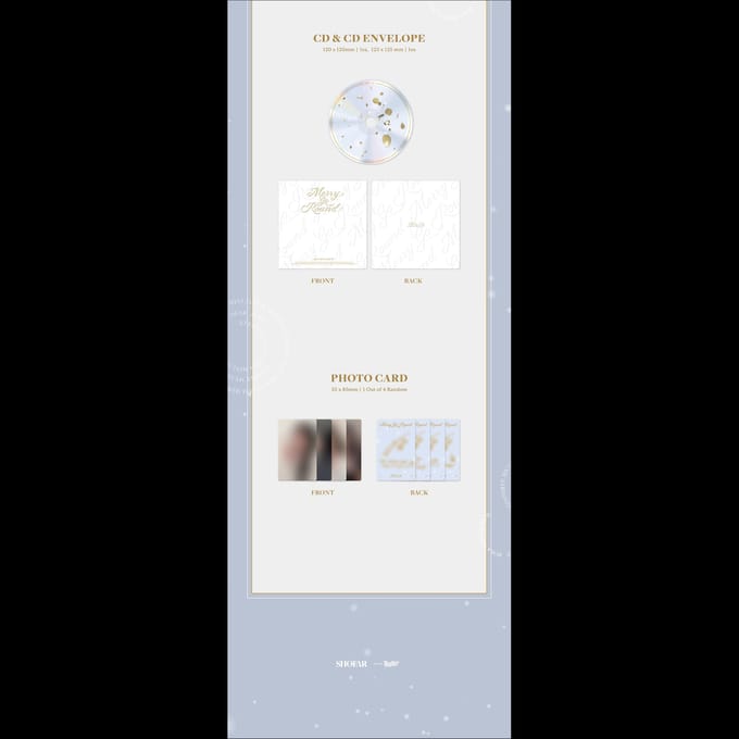 BOL4 - Merry Go Round-minialbum 1EA white
