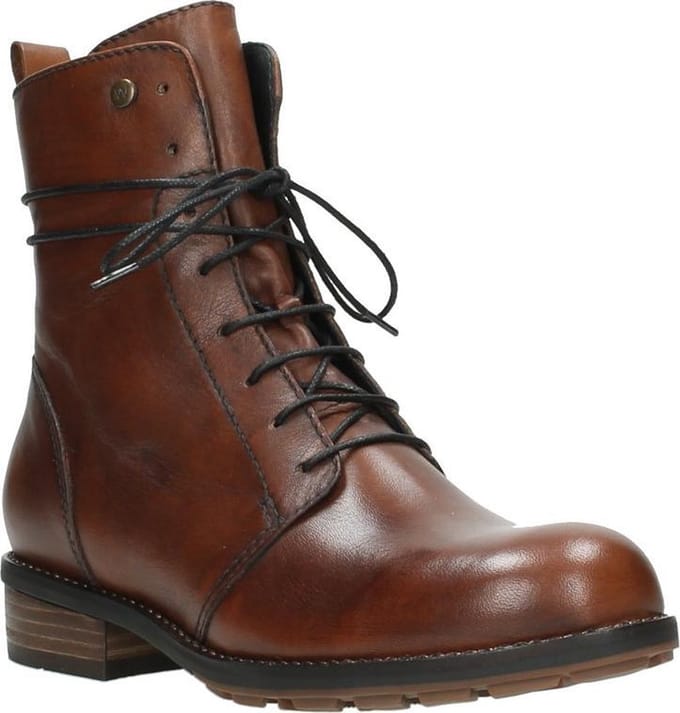 Wolky Laarzen Murray cognac leer
