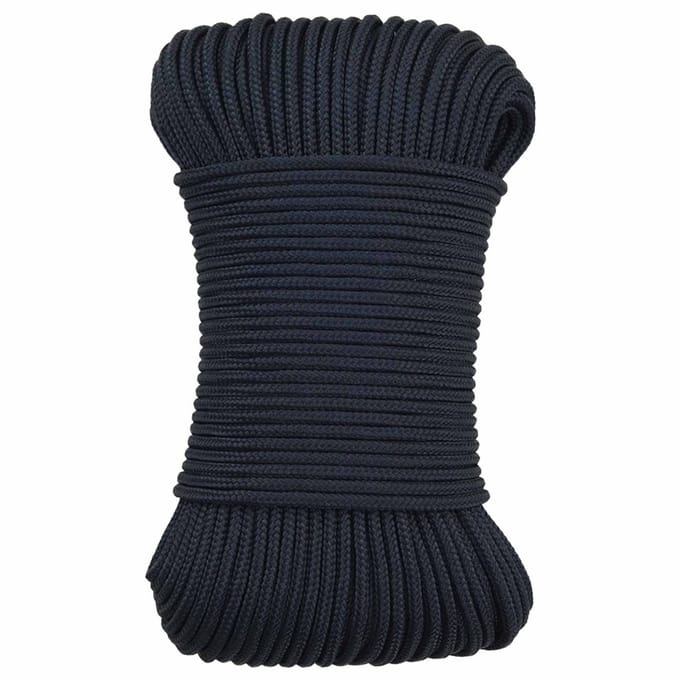 vidaXL - Boottouw - 0.4 - mm - 50 - m - Koninklijk - Blauw - Polyester