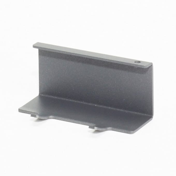 SOTECH Linero MosaiQ 2-haaksrail grafiet zwart
