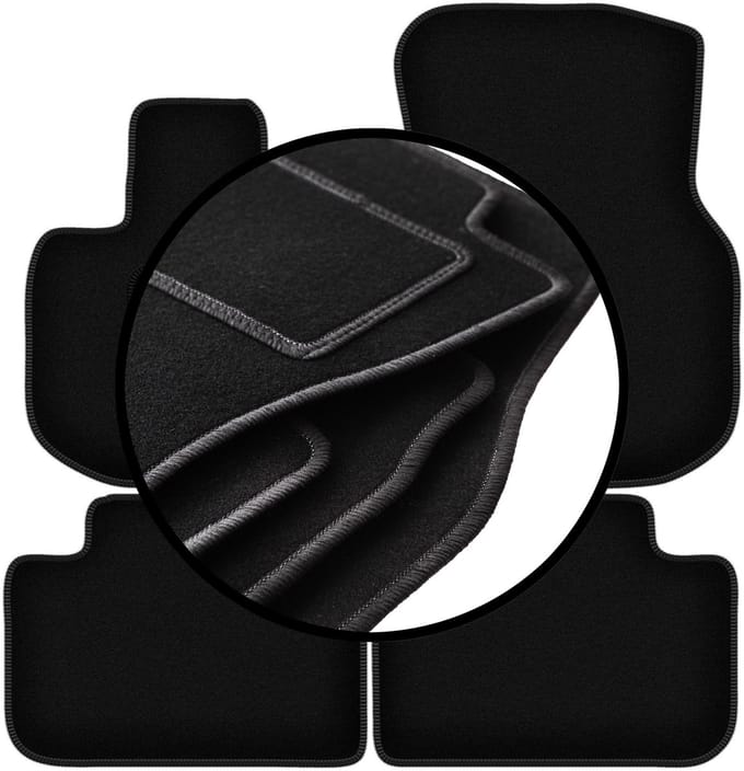 Complete set veloursmatten voor: BMW iX3 G08 SUV (2021-)