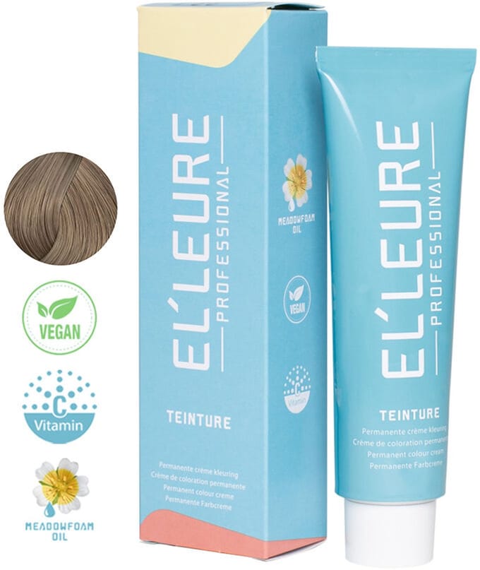 Elleure Haarverf - Teinture 8.1 licht asblond - 100 ml
