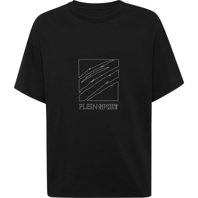T-Shirt Ronde Hals Ss Scratch
