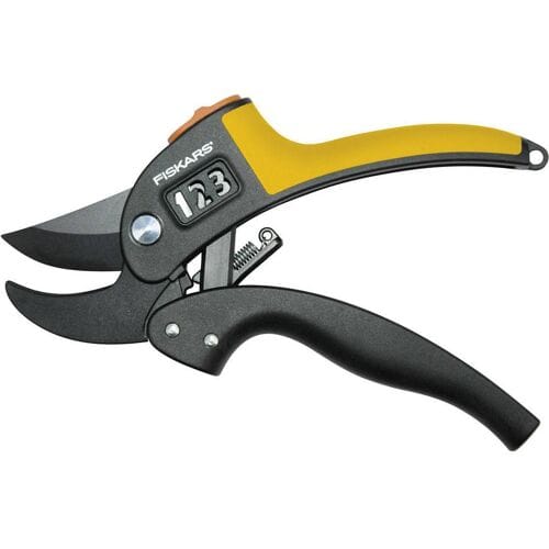 Fiskars Powerstep Snoeischaar – Takkenschaar Ø24 mm – met Aambeeld voor Hard Hout - P83