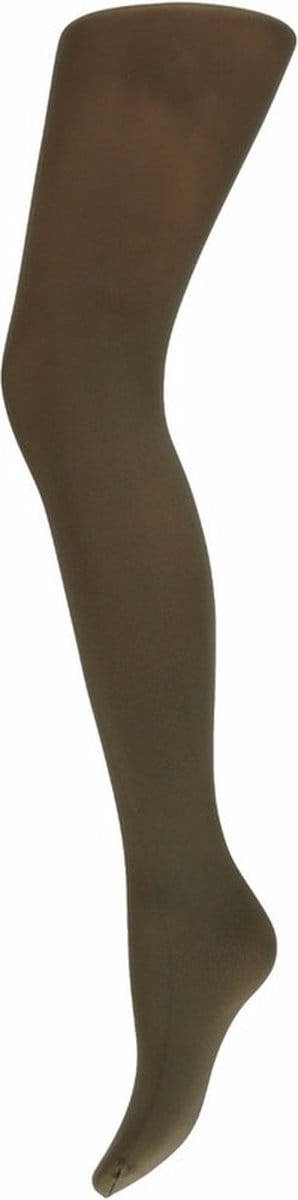 Carnaval verkleed dames panty van 60 denier - bruin - microfiber 40/42