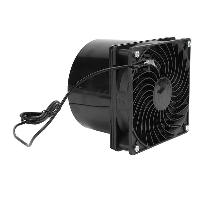 Zonne-afzuigventilatorset 2600RPM 430CFM Efficiënte Koeling Ventilatieset voor Thuis RV Warmhuis