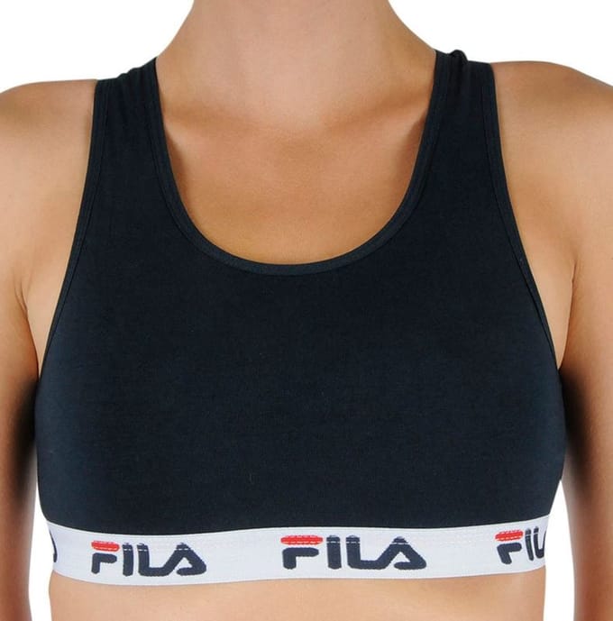 Meisjesbeha Fila Elastic Marineblauw - 140