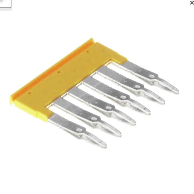 Weidmüller 1608900000 kabel-connector ZQV 2.5/6 Geel