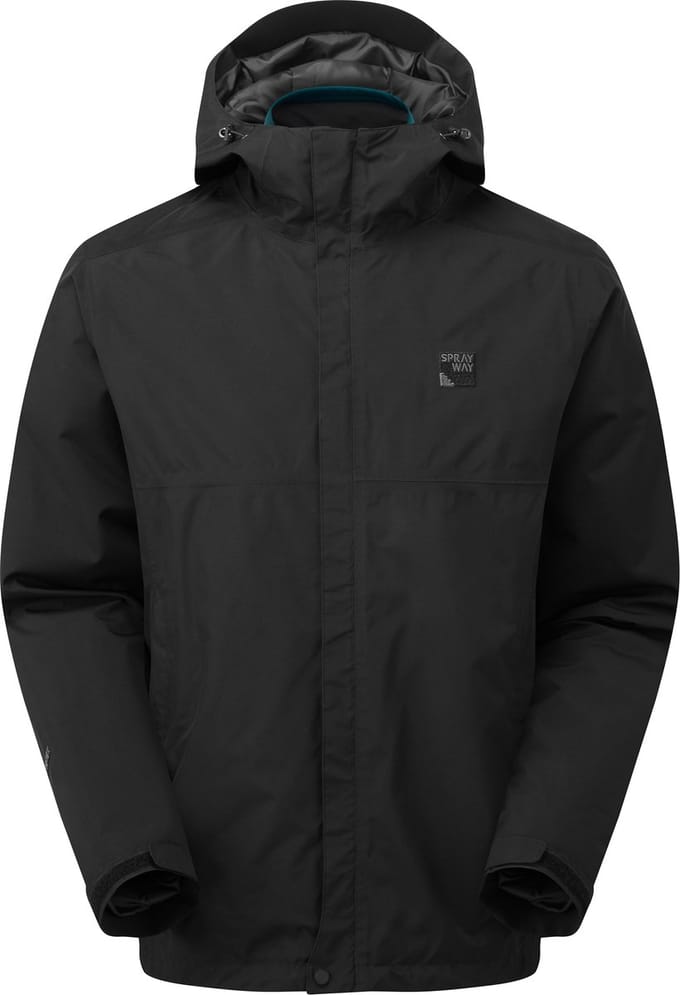 Sprayway Vihar Jas Heren Hardshell Jas Black XXL