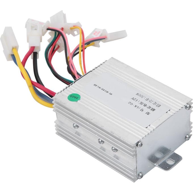 12V 500W Elektrische Borstelmotor Controller DC Motor Snelheidsregeling voor Elektrisch Voertuig Scooter white