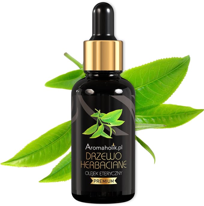 Aromaholik 100% Natuurlijke Tea Tree Olie - Etherische Olie - 30 ml - Hoog Geconcentreerd - Wateroplosbaar
