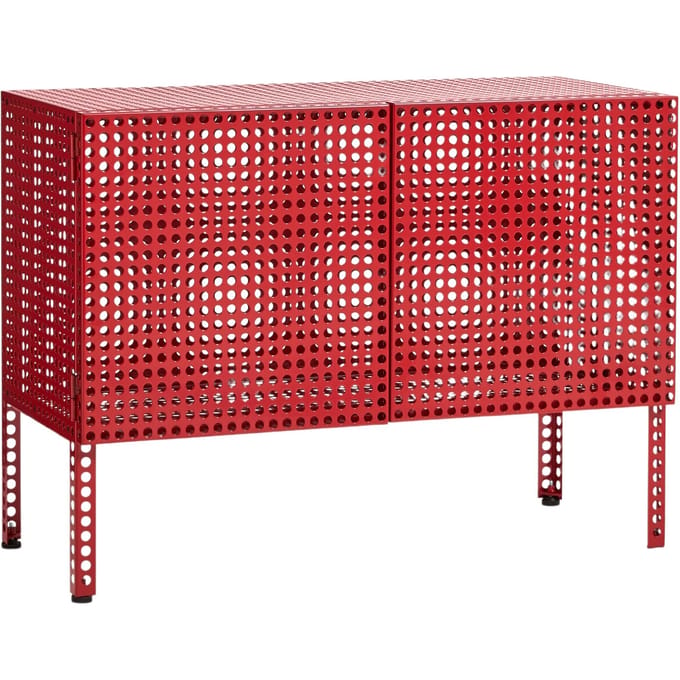 HAY Geperforeerd kabinet - HAYPerforatedCabinetWineRed - small