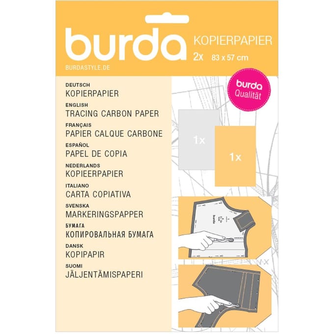 Burda kopieerpapier wit/geel - Tekenen - Burda