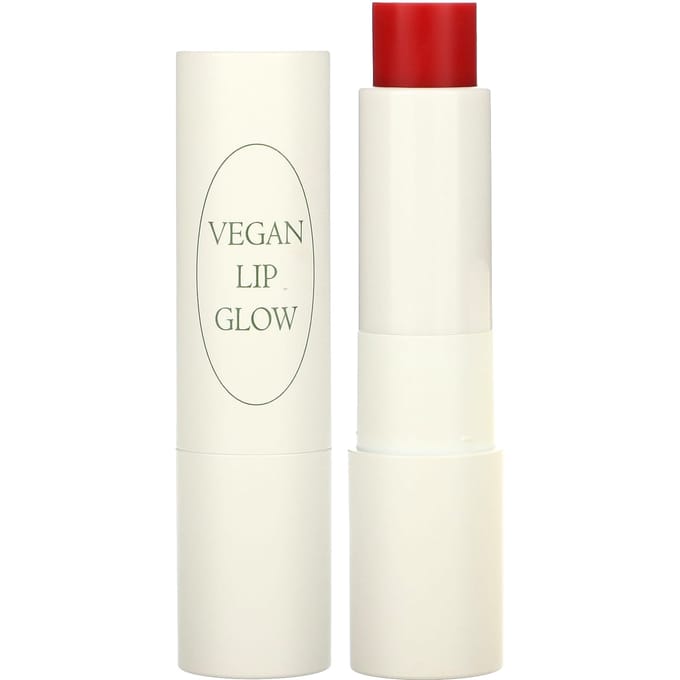 Nacific, Vegan Lip Glow, 05 Apple Red, 3,9 g (0,13 oz) white
