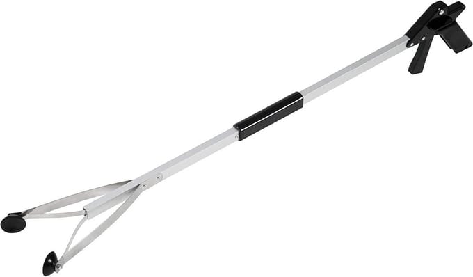 Lange 81 cm Opvouwbare Grip Tool met Suction Cup - Sterke Aluminium Pick-Up Stick