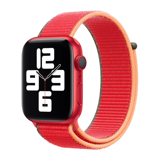 Sport Loop band voor de Apple Watch | 44/45/46/49 mm - (Product) Red