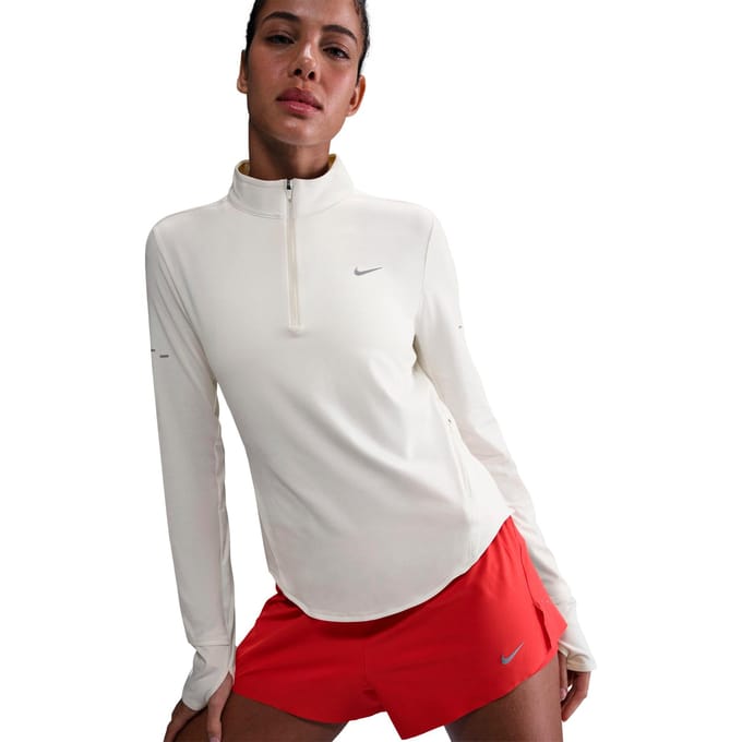 Damestrui met lange mouwen en 1/4 rits Nike Swift