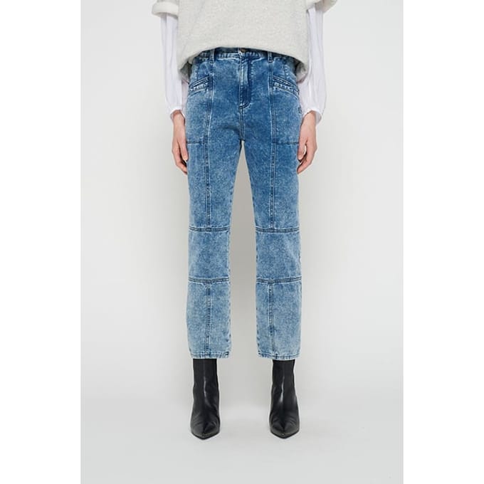 10DAYS Jog Denim Größe: S | Straight Jeans Outlet | Damen | Blau