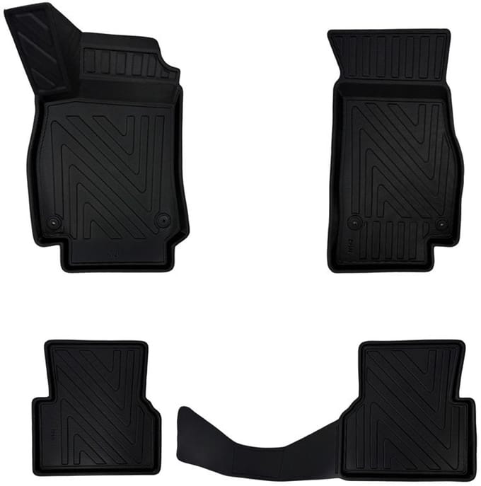 Rubbermatten Audi A7 2018-heden (complete set) - Premium carbonlook