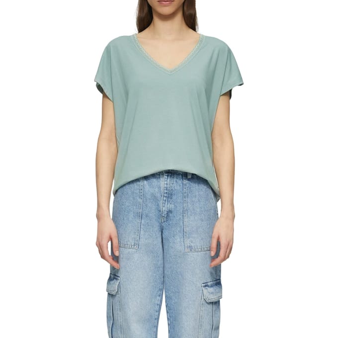 s.Oliver -qs T-shirts Green Größe: S | Hemden Outlet | Damen | Grün