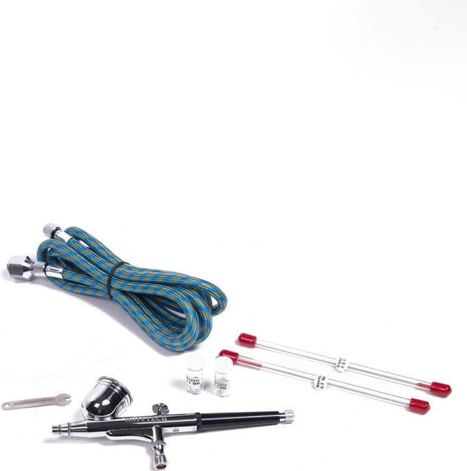 Hofftech Airbrush Set - Compleet - met Luchtslang