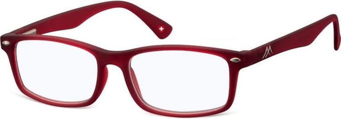 Montana Leesbril Blauwlichtfilter Rood Sterkte +1,00 (blfbox83b)