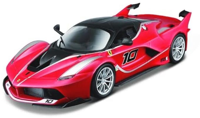 Ferrari FXXK Bouwpakket - Maquette met Mini-Schroevendraaier, Rood