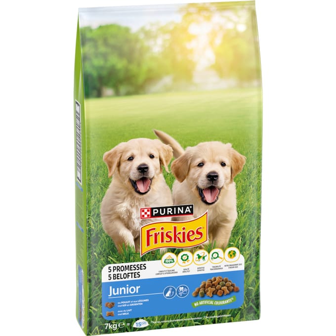 7kg VitaFit Junior met Kip & Groente Friskies Hondenvoer