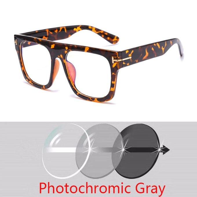 Lunettes surdimensionnées Hommes Luxe Carrées Grandes Hyperopie Femmes Lunettes de soleil de lecture Prescription 0 +0.25 +0.5 +1.0 +2.0 +3.0 À +6.0 +3.0 black