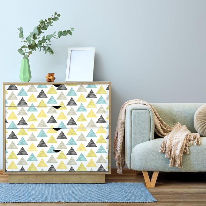 Finnah Scandinavische meubelsticker, 40 x 60 cm