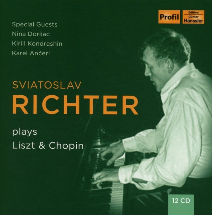 Sviatoslav Richter - Sviatoslav Richter Plays Liszt & Chopin (12 CD) (Remastered)