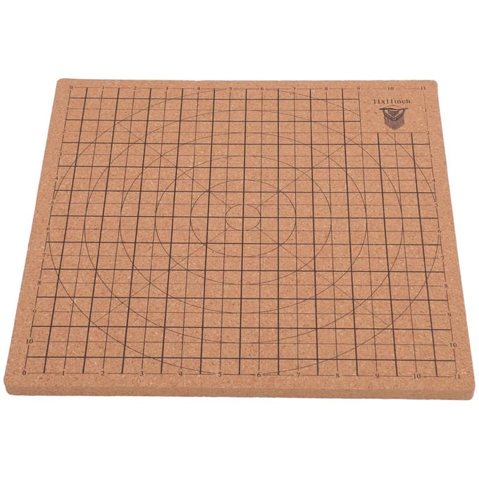 Planche de Macramé avec Grilles pour Tressage Double Face Planche de Projet de Macramé avec Instructions pour beige