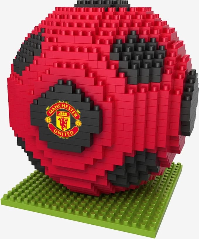 Manchester United - 3D BRXLZ voetbal - bouwpakket