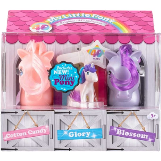 My Little Pony 40th Anniversary Collector Pack – 3 stuks