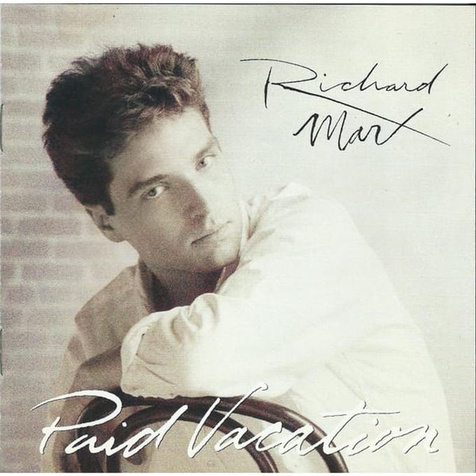 CD RICHARD MARX  Paid Vacation  CDP077778123224 Capitol 1993 VS Rock Gebruikt gray