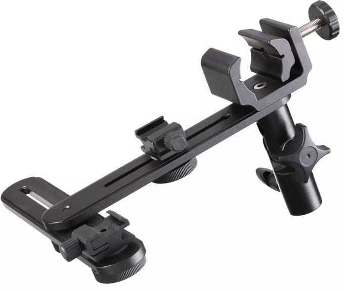 Bresser - Reflector houder + Bracket - JM-76 - Zwart