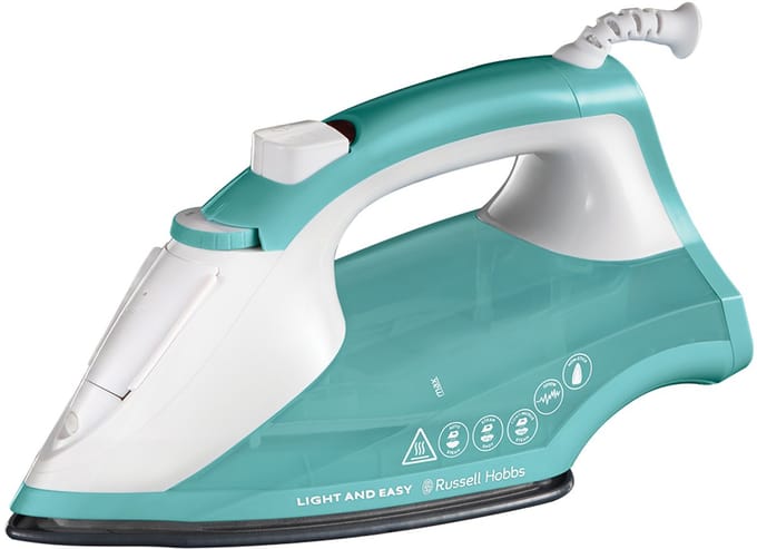Russell Hobbs Light & Easy Strijkijzer / Stoomstrijkijzer  26470-56 - Groen
