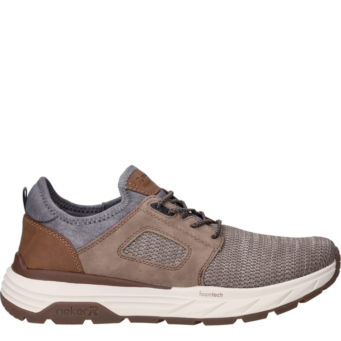 Rieker Sport Instappers - Heren - Taupe - Maat:45