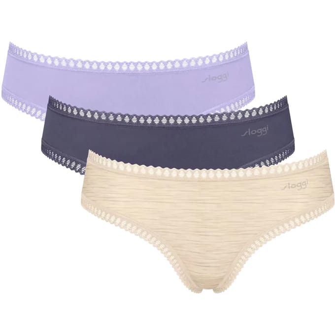 Damesslipjes Sloggi Go Crush Hipster (x3)