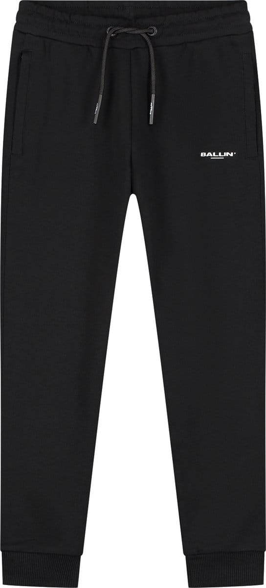 Ballin Amsterdam - Jongens Regular fit Pants Sweat - Black - Maat 12