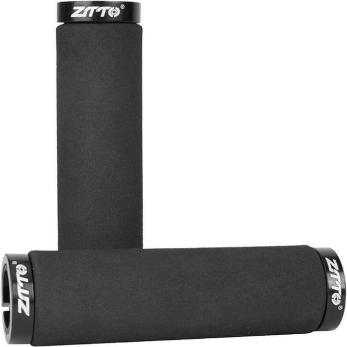 22,2 mm fietsstuurgrepen antislip sponsschuim stuurgrepen fietsen MTB mountainbike zwart