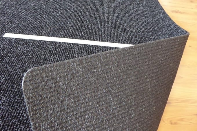 Darttapijt XL 100 x 300 cm met Oche en beweegbare werplijn