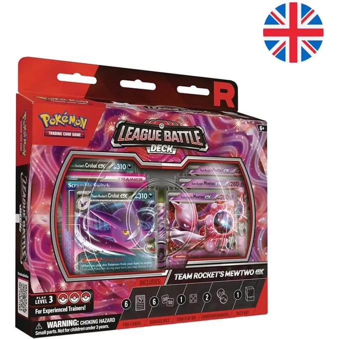 Speelgoedkist Pokemon Trading Card Rockets Mewtwo EX Battle Deck