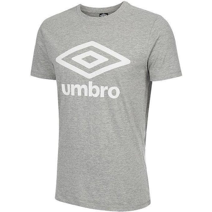 Umbro Groot Logo Heren Grijs T-Shirt