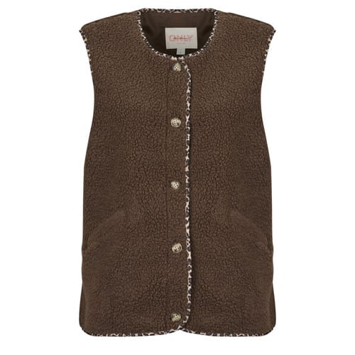 Only Baby Life Teddy Vest Dames - Maat M