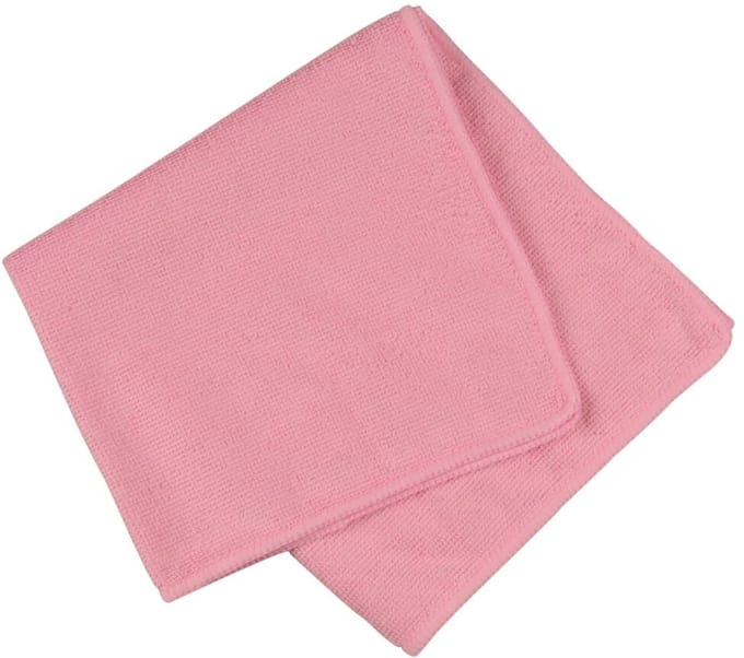 Microvezeldoek roze 40x40cm