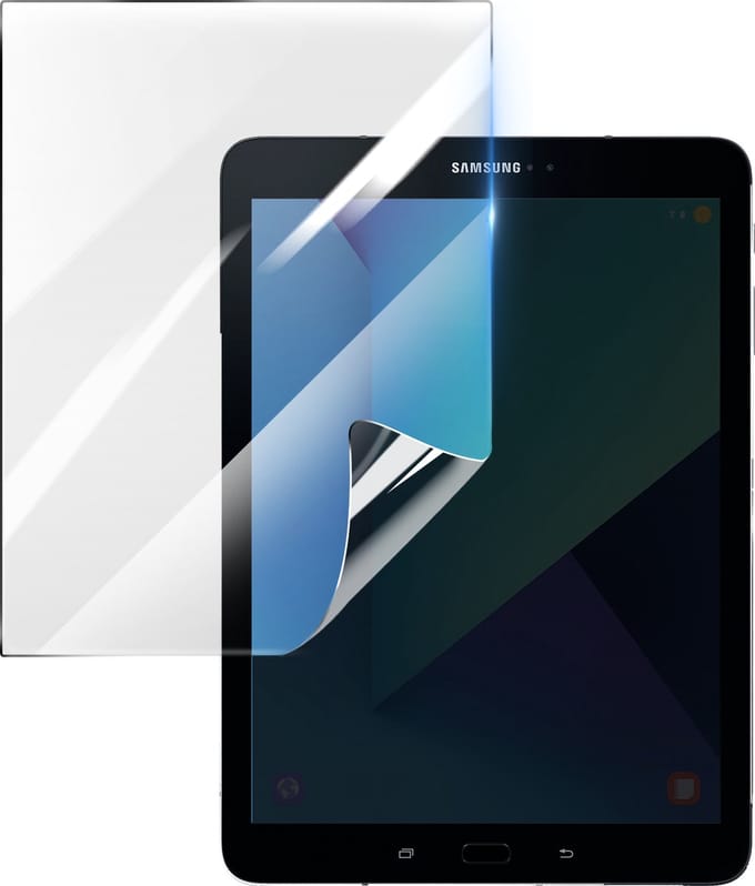3mk, Geschikt voor Samsung Galaxy Tab S3, Schokbestendige Hydrogel Screenprotector, Transparant