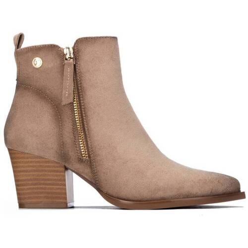 Xti 14610301 Booties Met Hak Bruin EU 36 Vrouw