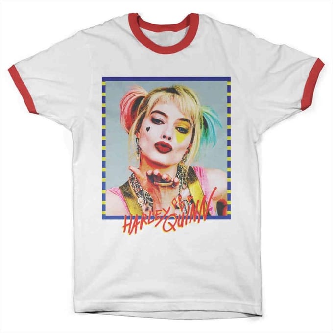 DC Comics Harley Quinn Heren Tshirt -S- Birds Of Prey - Kiss Wit